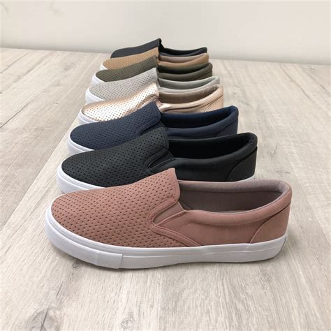 cute women's slip on sneakers.